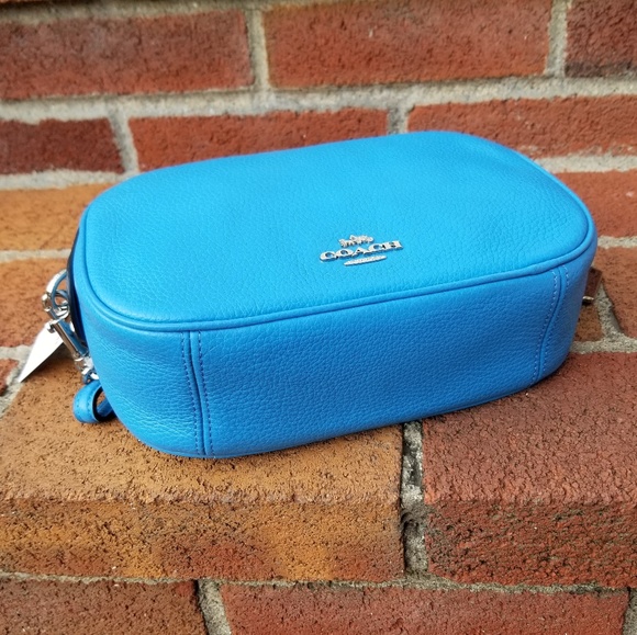 Coach Rainbow Web Bag Charm + Isla Chain Crossbody - Picture 5 of 8